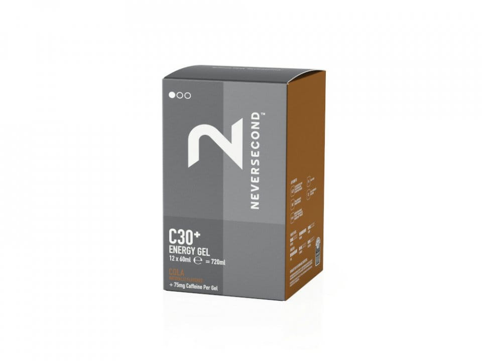 NEVERSECOND Energy Gel C30 Cola 60 ml | 12 Φακελάκι