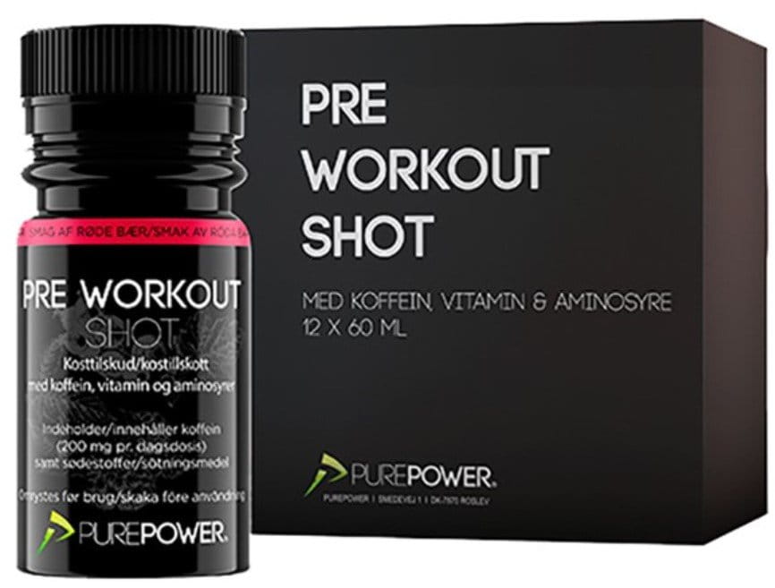 Ποτό Pure Power Pre Workout Shot 60 ml
