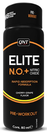Συμπληρώματα για πριν από την προπόνηση QNT NO+ Elite (Pre-workout) 80 ml shot