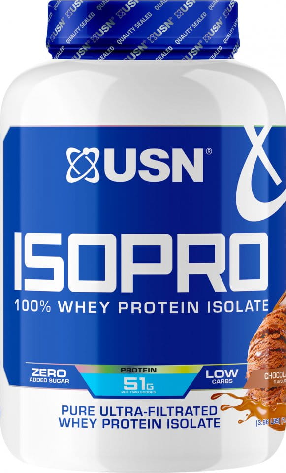 Σκόνη πρωτεΐνης USN IsoPro Whey Protein Isolate 1,8 kg βανίλια